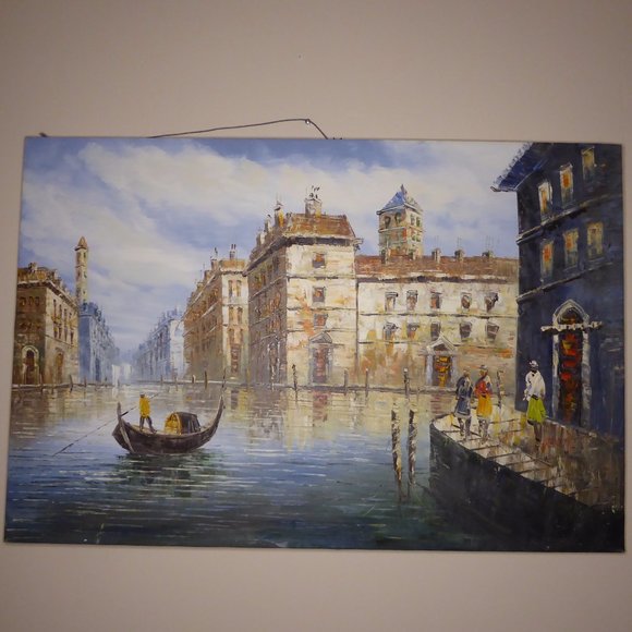 Hand Painted Oil Reproduction, 36" x 24" - Picture 1 of 4